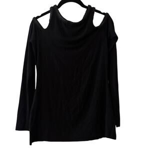 Bailey 44 cold shoulder long sleeve top size small